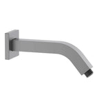 230mm Slim Wall Mounted Shower Arm – Solid Brass Shower Arm – BSA2004 Brushed Gun Metal