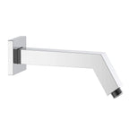 170mm Slim Wall Mounted Shower Arm – Solid Brass Shower Arm – BSA2005 Chrome
