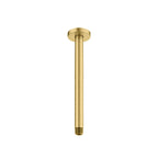 150/200/250/300mm Brass Ceiling Shower Arm – Ceiling Mounted Shower Connection – BSA1501 Brushed Gold 250mm