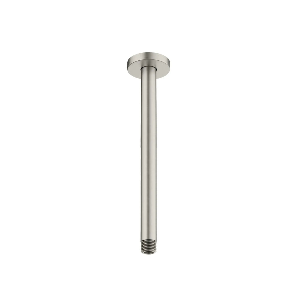 150/200/250/300mm Brass Ceiling Shower Arm – Ceiling Mounted Shower Connection – BSA1501 Brushed Nickel 250mm