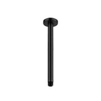 150/200/250/300mm Brass Ceiling Shower Arm – Ceiling Mounted Shower Connection – BSA1501 Matte Black 250mm