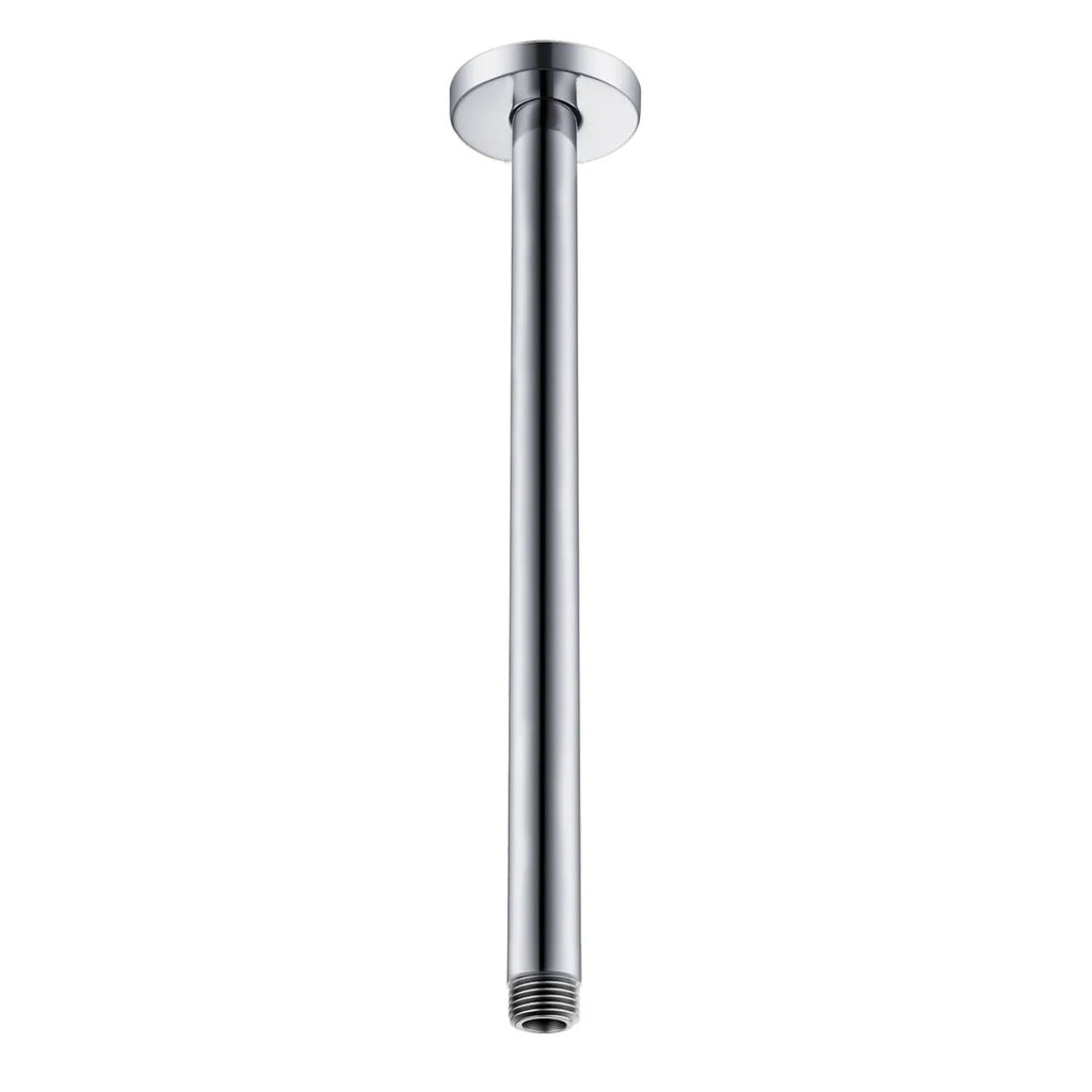 150/200/250/300mm Brass Ceiling Shower Arm – Ceiling Mounted Shower Connection – BSA1501 Chrome 300mm