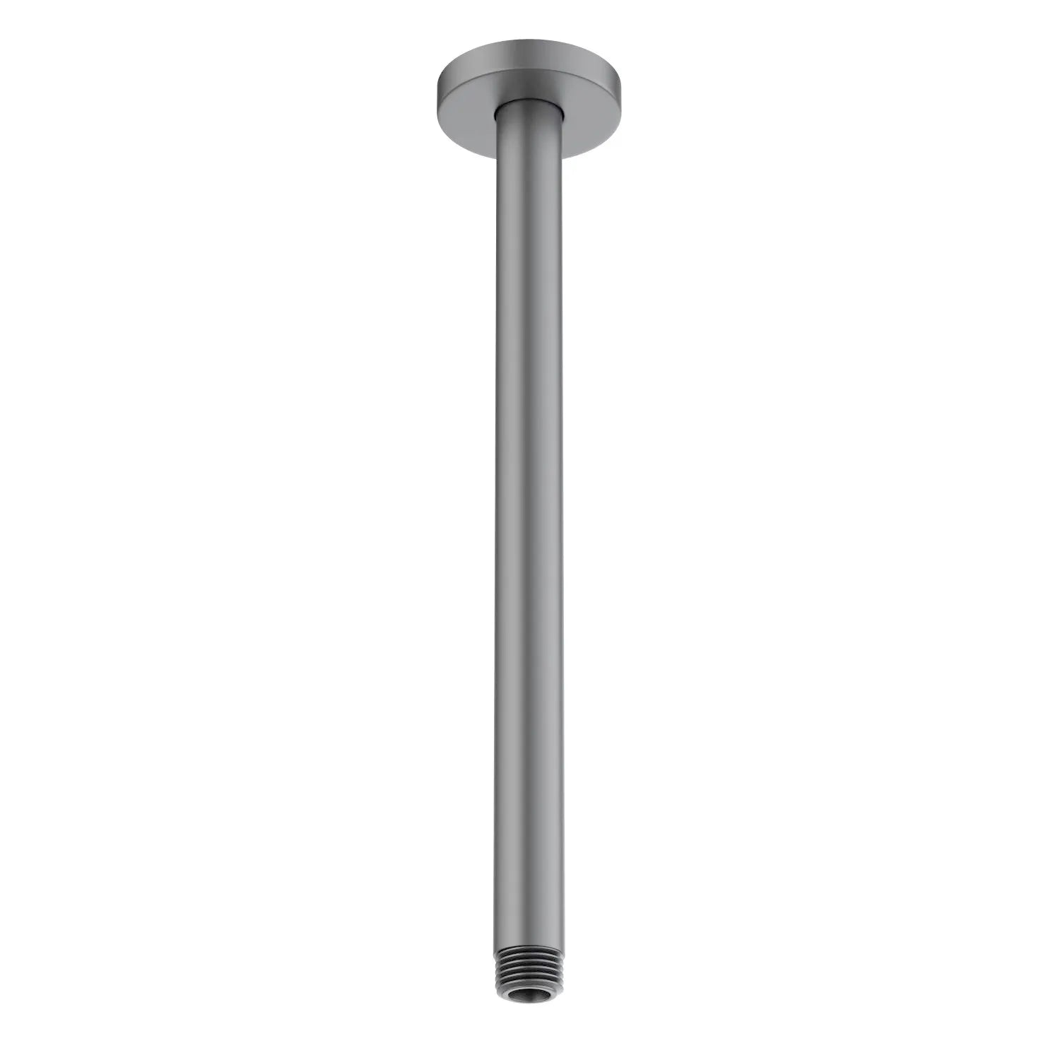 150/200/250/300mm Brass Ceiling Shower Arm – Ceiling Mounted Shower Connection – BSA1501 Brushed Gun Metal 300mm