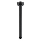 150/200/250/300mm Brass Ceiling Shower Arm – Ceiling Mounted Shower Connection – BSA1501 Matte Black 300mm