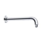 BSA3501/BSA4001 Solid Brass Wall Mounted Shower Arm – 1/2" Thread – 350/400mm Length Chrome 350mm