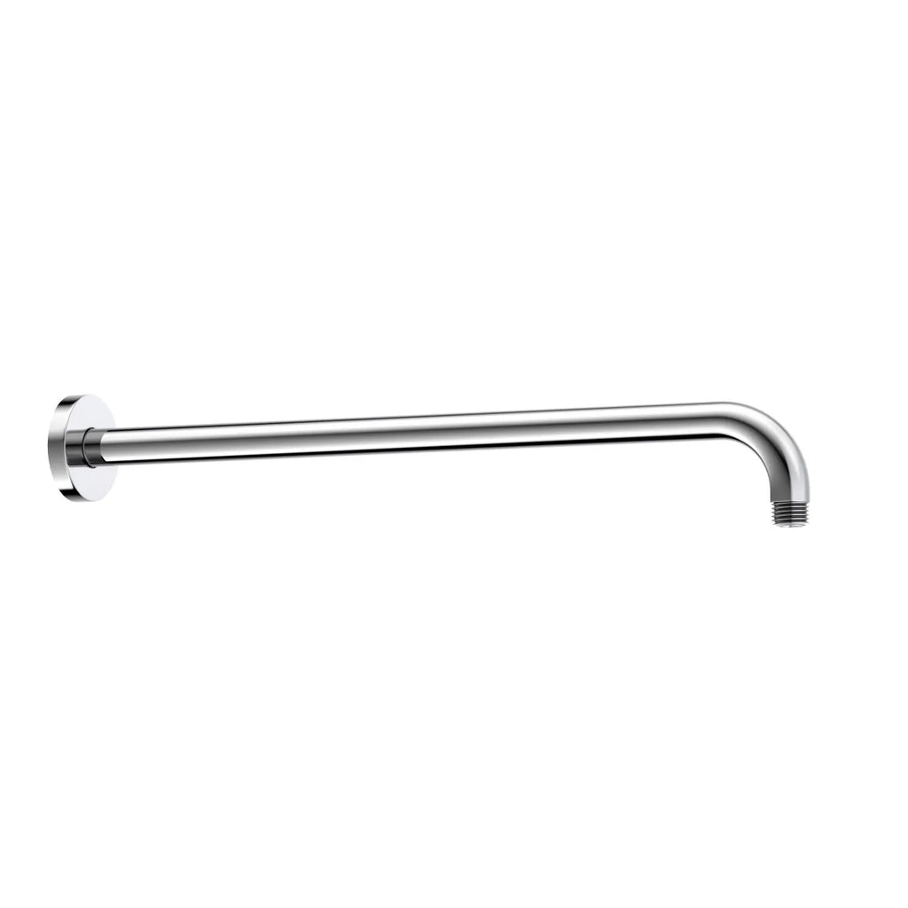 BSA3501/BSA4001 Solid Brass Wall Mounted Shower Arm – 1/2" Thread – 350/400mm Length Chrome 400mm