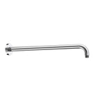 BSA3501/BSA4001 Solid Brass Wall Mounted Shower Arm – 1/2" Thread – 350/400mm Length Chrome 400mm