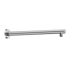 350/400mm Solid Brass Straight Wall Mounted Shower Arm with Flange-BSA3502/BSA4002 Chrome 400mm