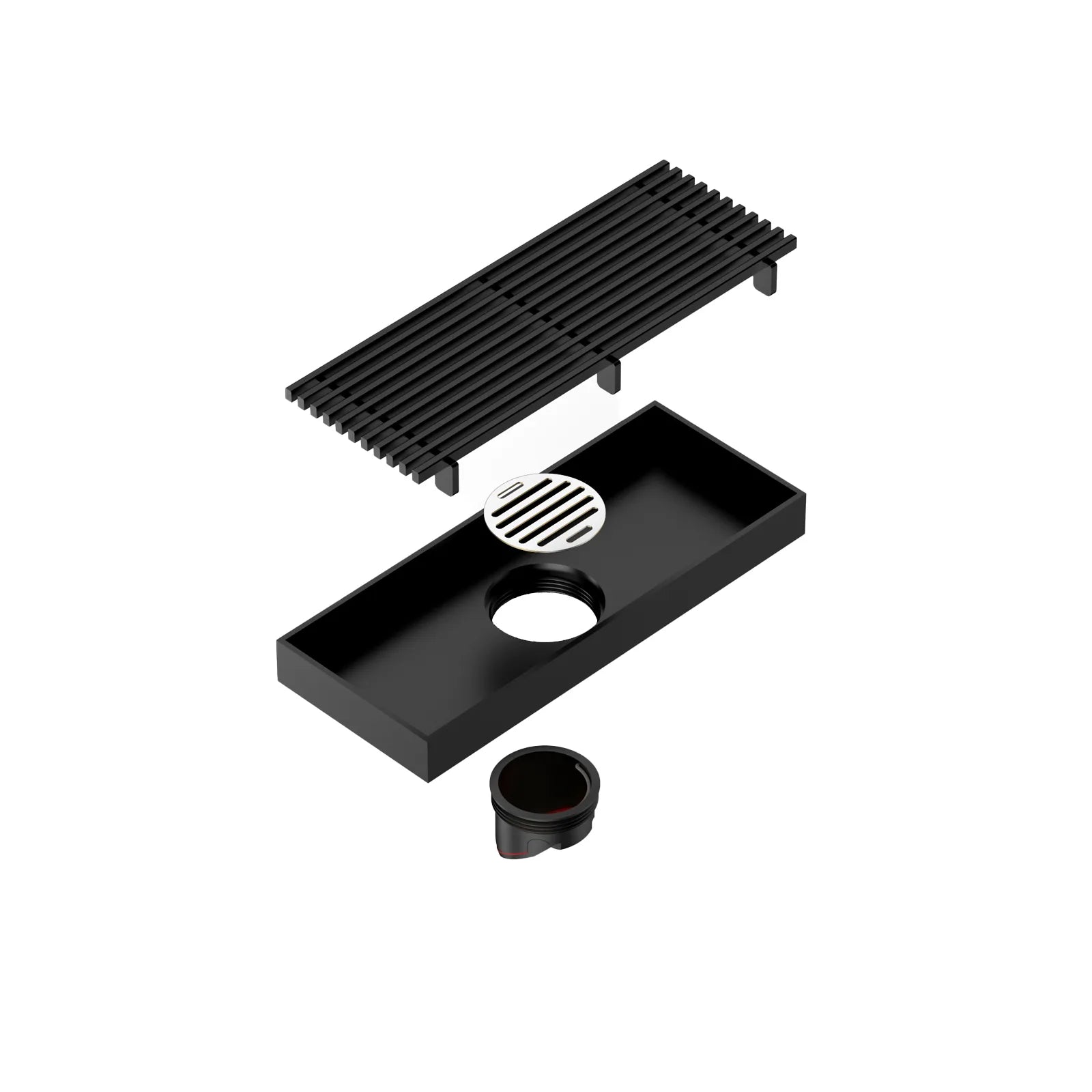 SUS 304 Linear Shower Drain – Self-Closing Drain Core – BSD0911