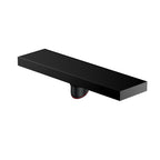 300x80mm SUS 304 Linear Shower Drain – Self-Closing Drain Core – BSD0912 Matte Black