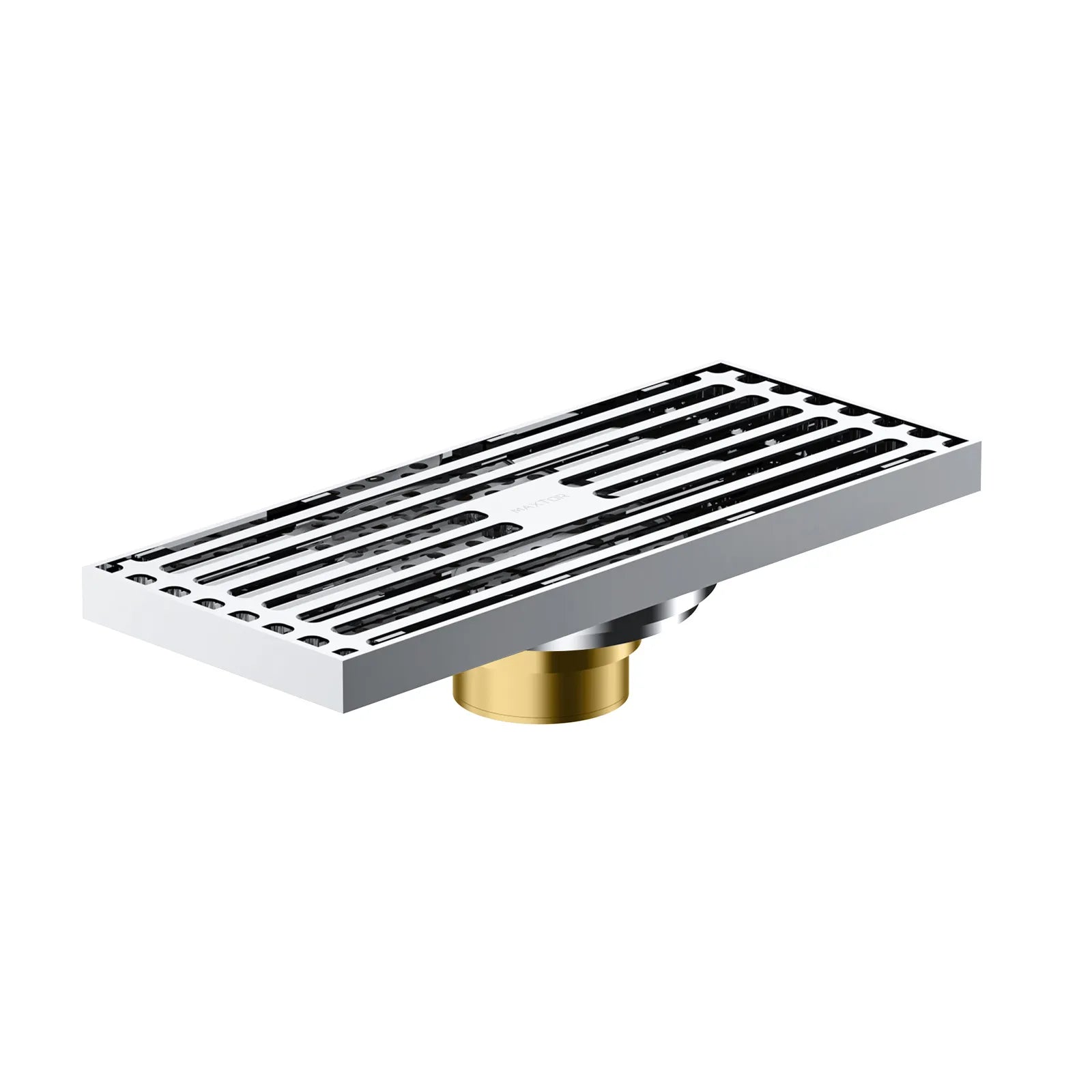 200x80mm SUS 304 Linear Shower Drain – Self-Closing Drain Core – BSD0914