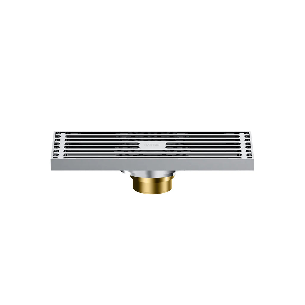200x80mm SUS 304 Linear Shower Drain – Self-Closing Drain Core – BSD0914