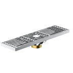 300x80mm SUS 304 Linear Shower Drain – Self-Closing Drain Core – BSD0915