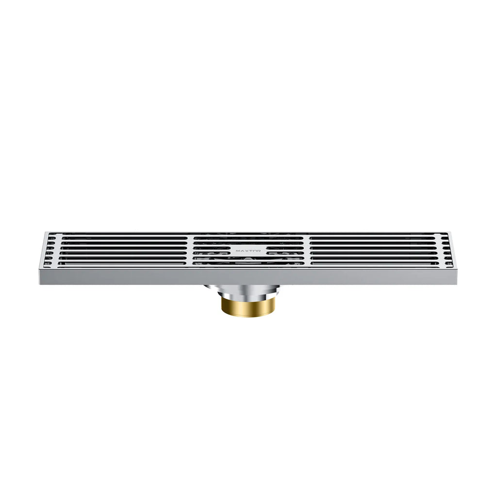 300x80mm SUS 304 Linear Shower Drain – Self-Closing Drain Core – BSD0915