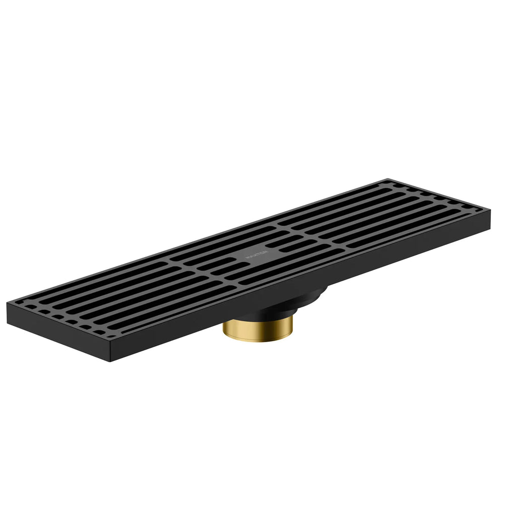 300x80mm SUS 304 Linear Shower Drain – Self-Closing Drain Core – BSD0915