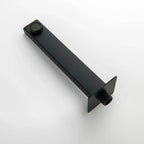 Wall-Mount Square Bath Spout – 180mm Solid Brass or SUS 304 with NEOPERL Aerator-BS0400