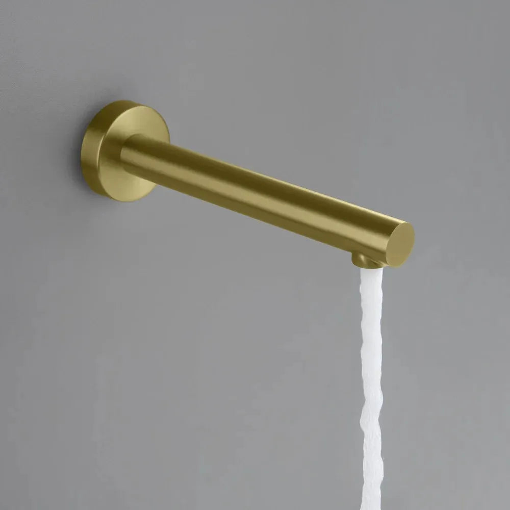 MAXTOR Ø25X180mm Solid Brass Bathtub Spout Feature Swiss Neoperl Aerator-BS0005