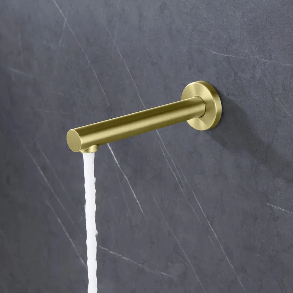 MAXTOR Ø25X180mm Solid Brass Bathtub Spout Feature Swiss Neoperl Aerator-BS0005