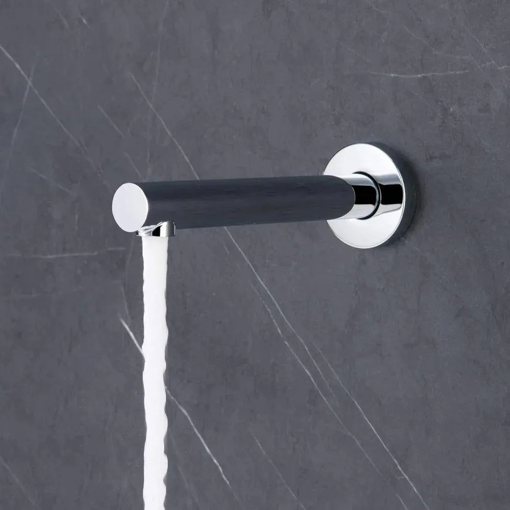 MAXTOR Ø25X180mm Solid Brass Bathtub Spout Feature Swiss Neoperl Aerator-BS0005