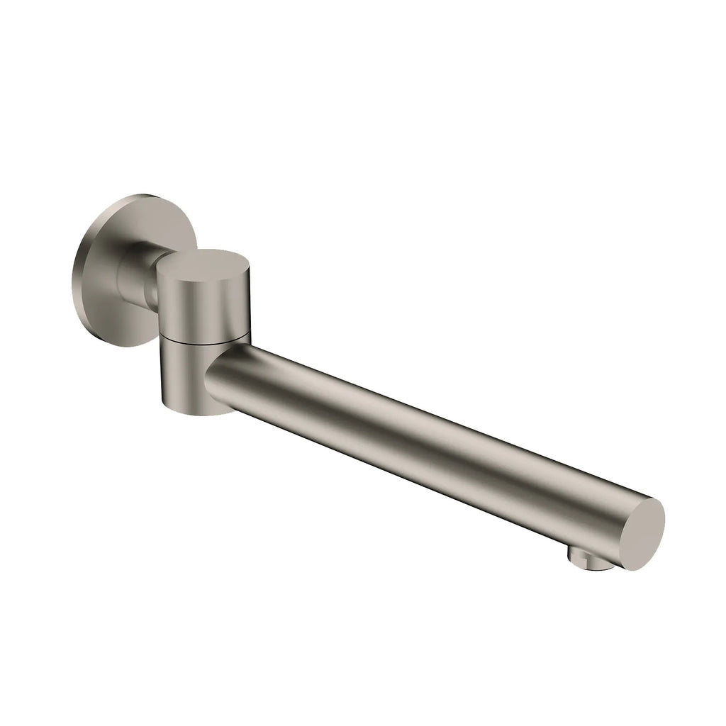 Swivel Wall Mounted Bath Spout - Bath Tub Filler - BSS105 / BS0105 Brushed Nickel SUS 304 Stainless Steel