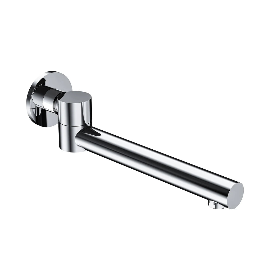 Swivel Wall Mounted Bath Spout - Bath Tub Filler - BSS105 / BS0105 Chrome SUS 304 Stainless Steel