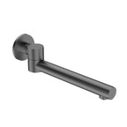 Swivel Wall Mounted Bath Spout - Bath Tub Filler - BSS105 / BS0105 Brushed Gun Metal SUS 304 Stainless Steel