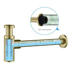 Bathroom Basin Bottle Trap – Solid Brass Anti-Odor Drain Trap – BT0001