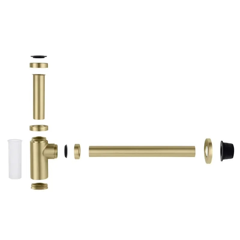 Bathroom Basin Bottle Trap – Solid Brass Anti-Odor Drain Trap – BT0001