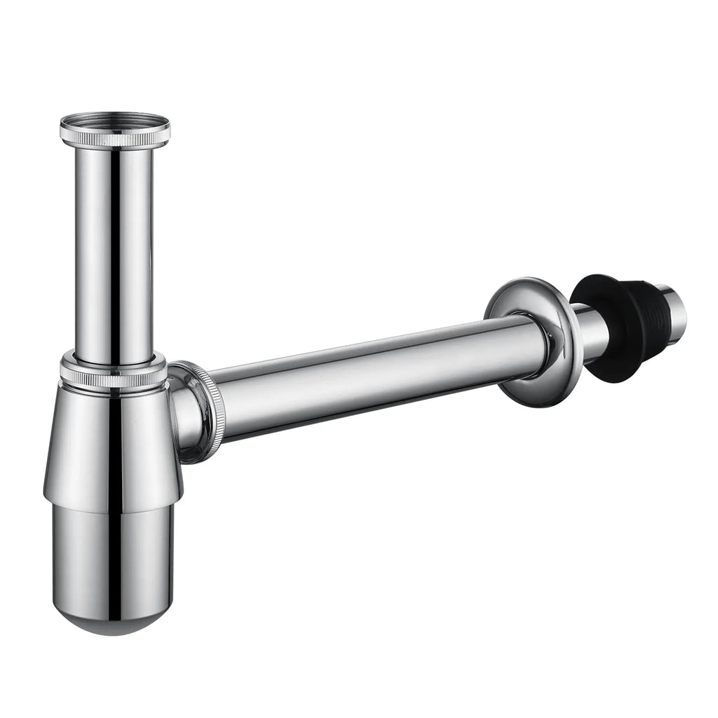 Bathroom Basin Bottle Trap with Extension Pipe – Anti-Odor Drain Trap – BT0002 Chrome