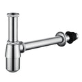 Bathroom Basin Bottle Trap with Extension Pipe – Anti-Odor Drain Trap – BT0002 Chrome