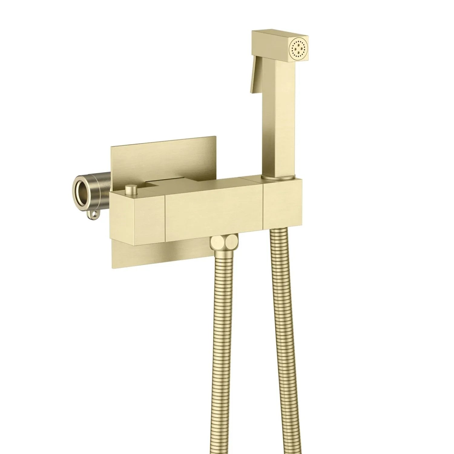 HB3002 Square Wall Concealed Hand Bidet Set-luxury bidet sprayer