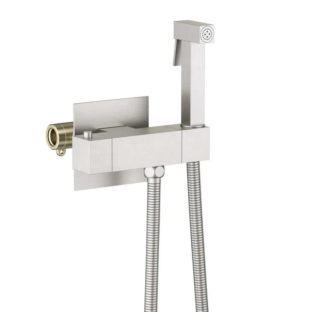 HB3002 Square Wall Concealed Hand Bidet Set-luxury bidet sprayer