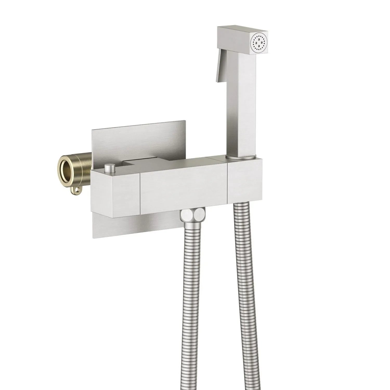HB3002 Square Wall Concealed Hand Bidet Set-luxury bidet sprayer