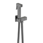 Square Wall Mounted Hand Bidet Set with Brass Spray– Brass Body & Spray