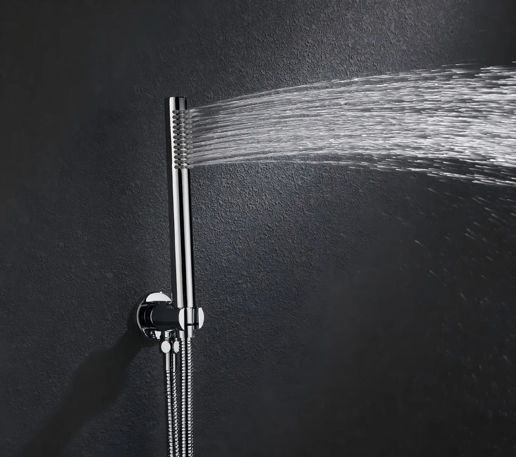 Circular 2 Way Wall Concealed Shower System AB302104