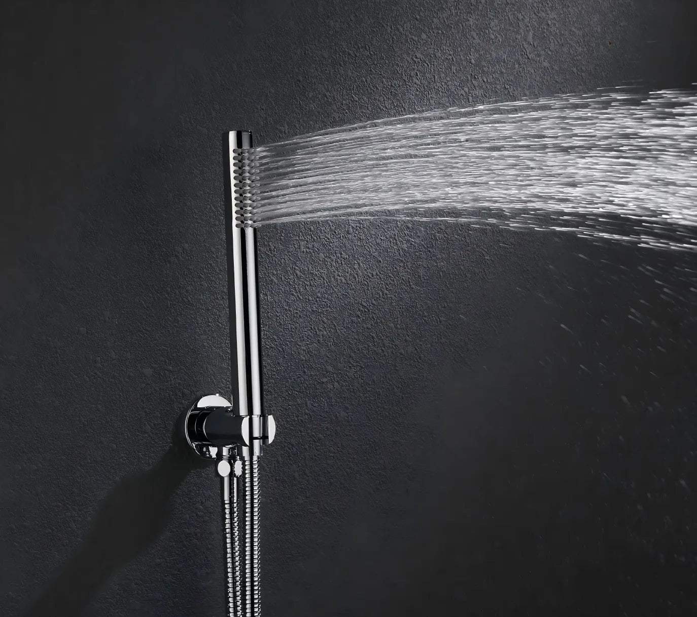 Circular 2 Way Wall Concealed Shower System AB302104