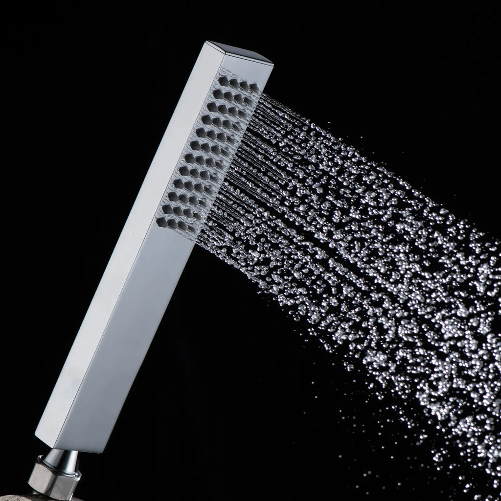 1 Way Square Hand Shower – SUS 04 Stainless Steel 1 Spray Function –HS1003