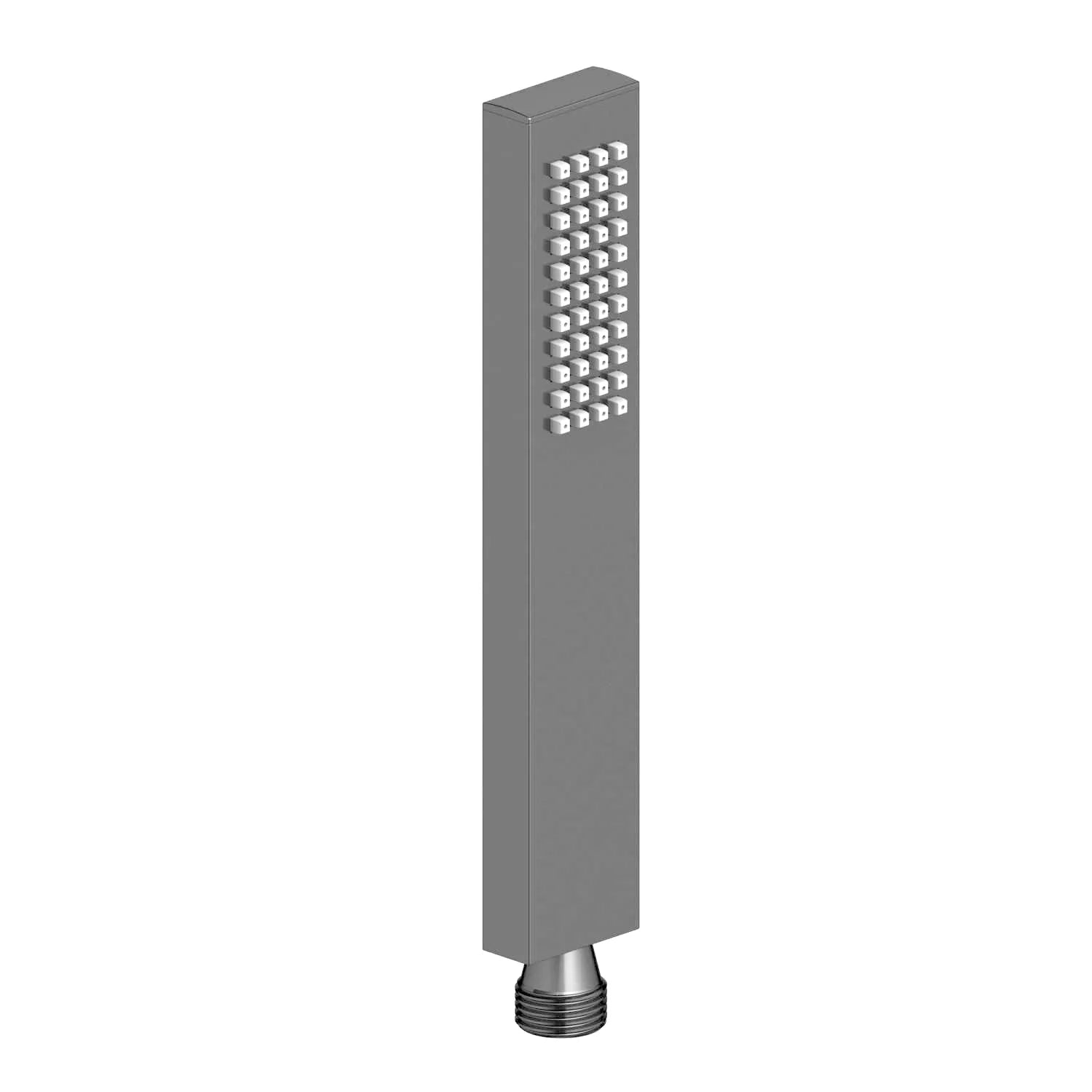Circular Single Spray Handheld Shower HS1015 Brushed Gun Metal