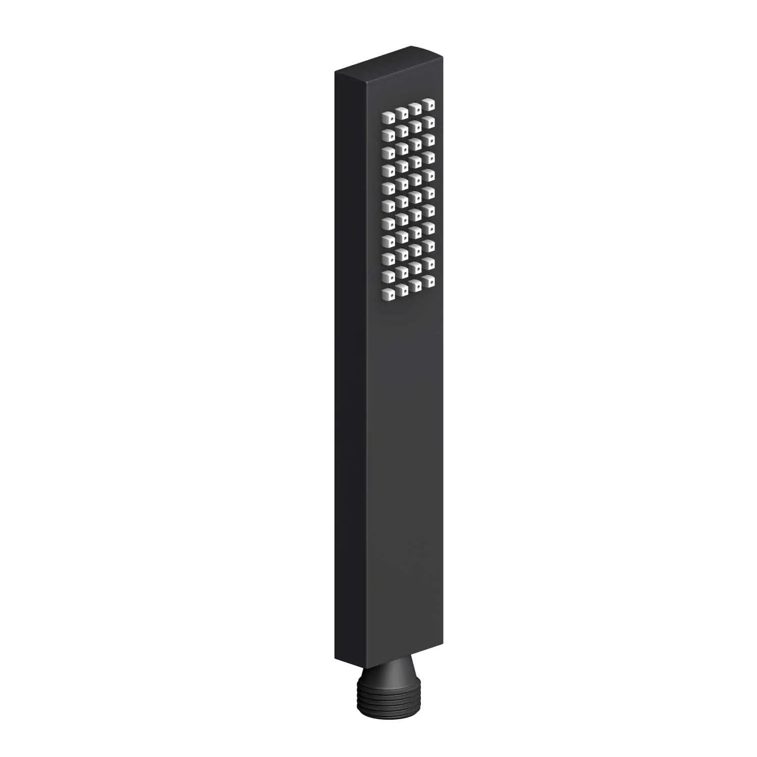 Circular Single Spray Handheld Shower HS1015 Matte Black