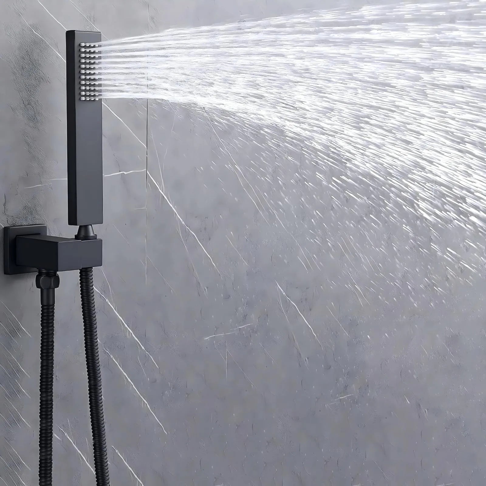 Circular Single Spray Handheld Shower HS1015