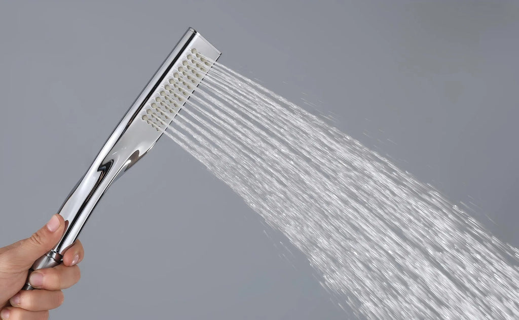 1 Way Solid Brass Hand Shower – 1 Spray Function with Comfortable Water Pressure – HS1011