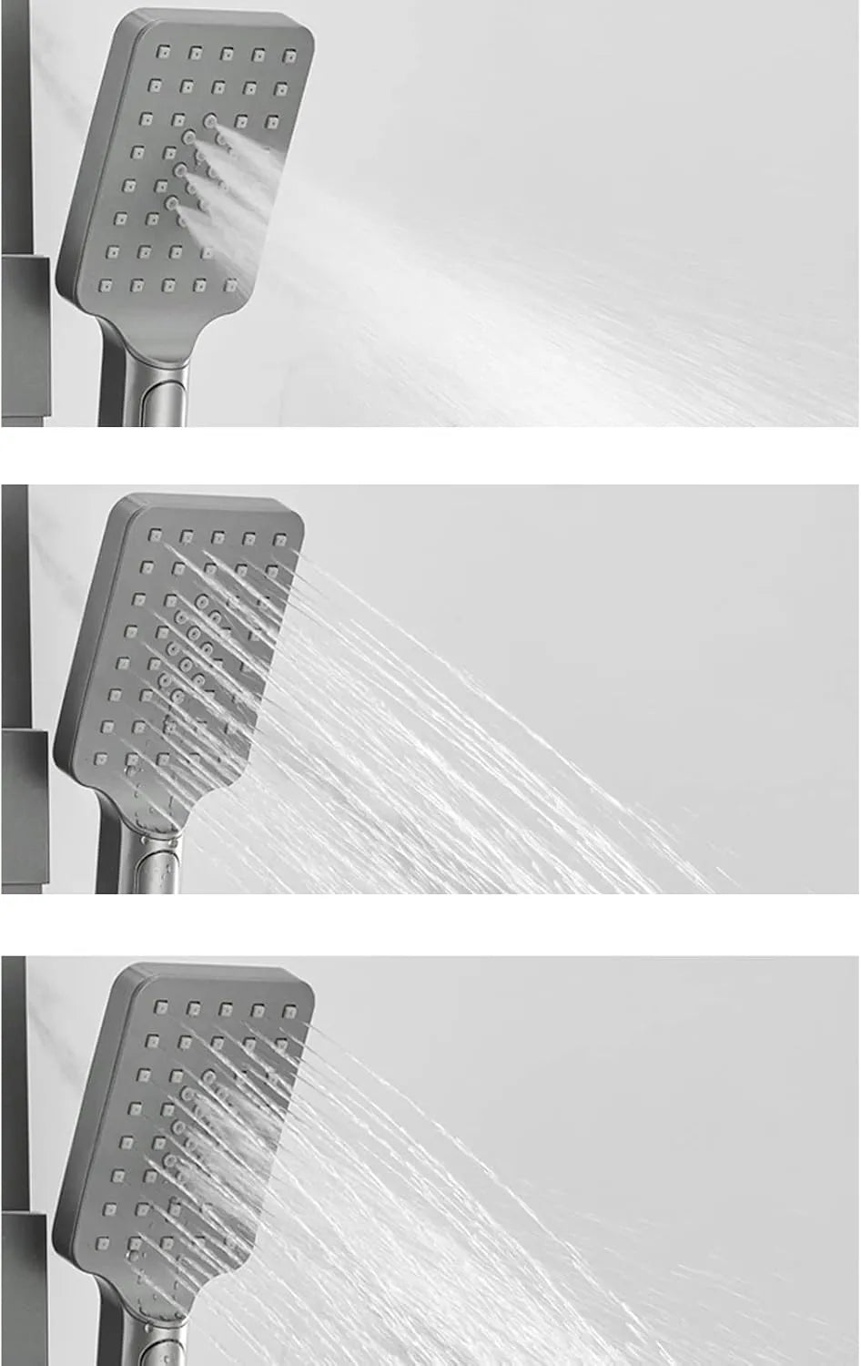ABS Handheld Shower Head with 3 Spray Modes HS2007