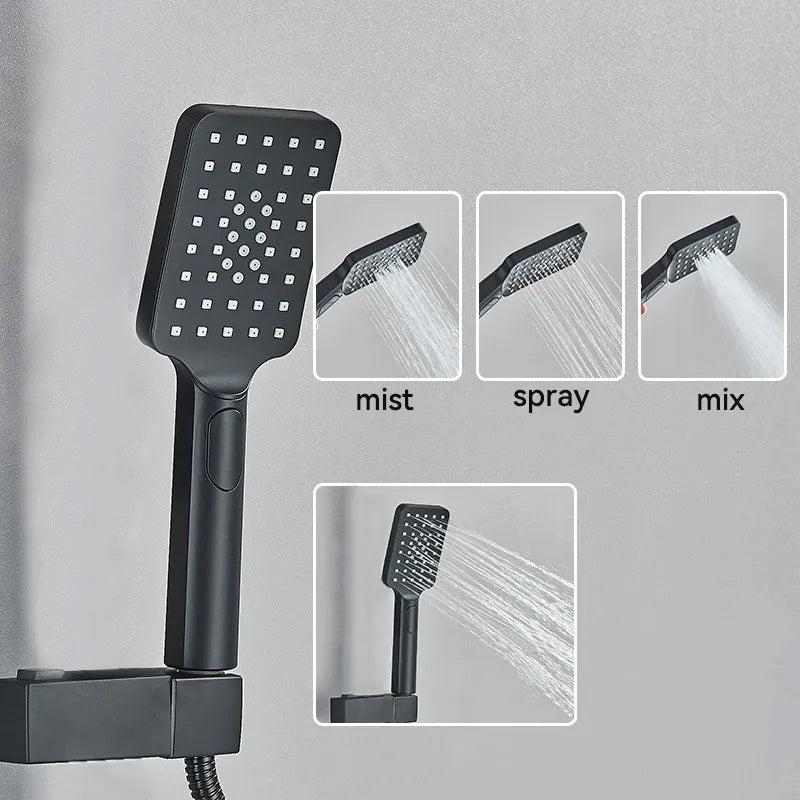 ABS Handheld Shower Head with 3 Spray Modes HS2007