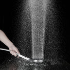 Circular 2-way Wall Concealed Shower Faucet With Rain Shower and Hand Shower AH502004