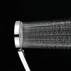 Circular 2-way Wall Concealed Shower Faucet With Rain Shower and Hand Shower AH502004