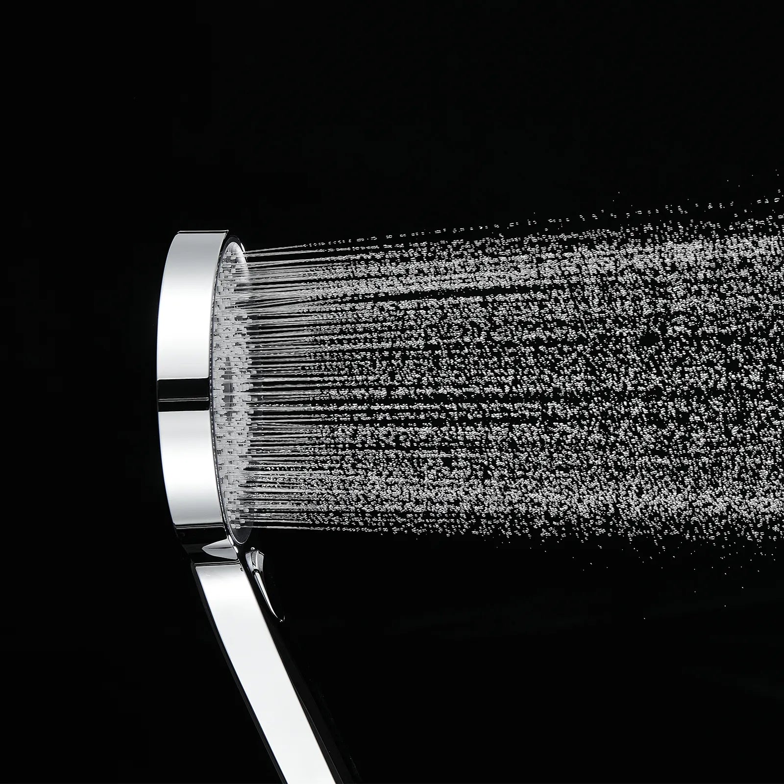 Circular 2-way Wall Concealed Shower Faucet With Rain Shower and Hand Shower AH502004
