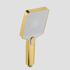 3-Function Square ABS Hand Shower – Rain+Boost+Mist Spray Modes – HS2010 Brushed Gold