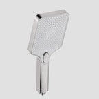 3-Function Square ABS Hand Shower – Rain+Boost+Mist Spray Modes – HS2010 Brushed Nickel