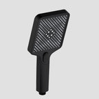 3-Function Square ABS Hand Shower – Rain+Boost+Mist Spray Modes – HS2010 Matte Black
