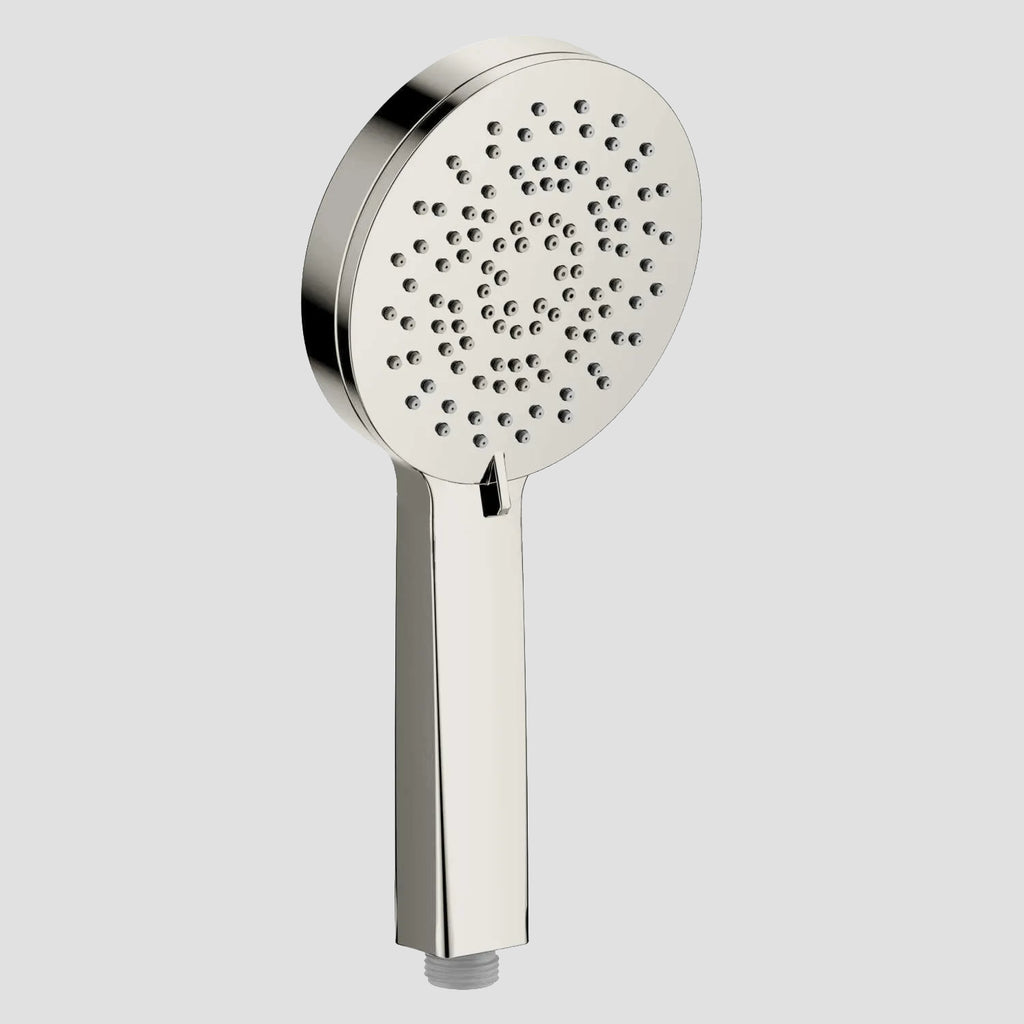 3-Function Round ABS Hand Shower – Rain+Boost+Mist Spray Modes with Rotary Control -HS2011 Brushed Nickel